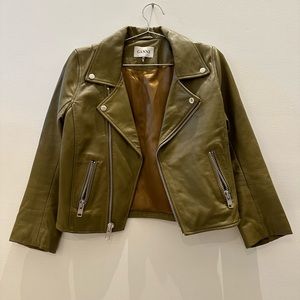 Ganni Leather Jacket